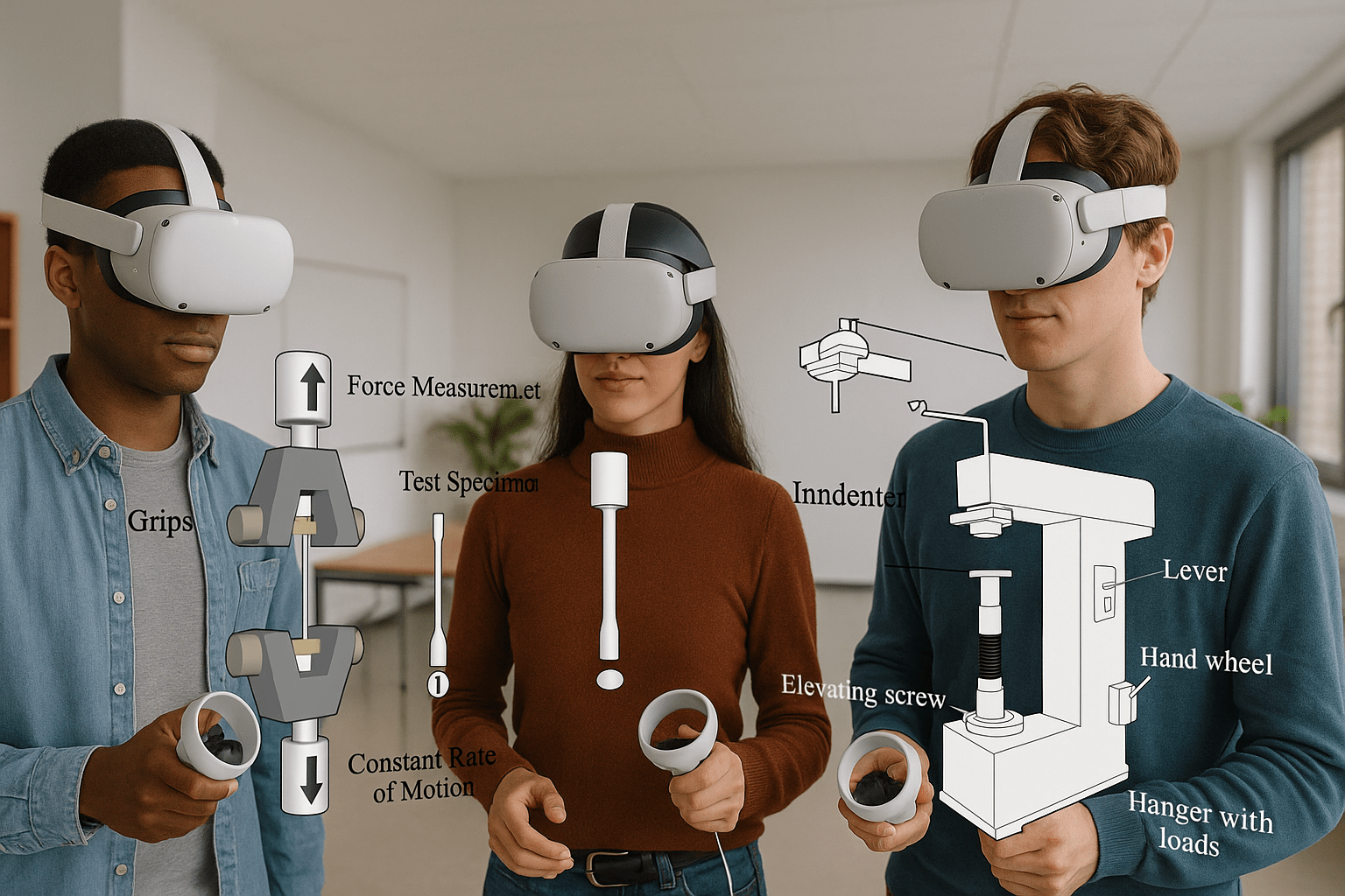 VR for Teaching Mechanical Property